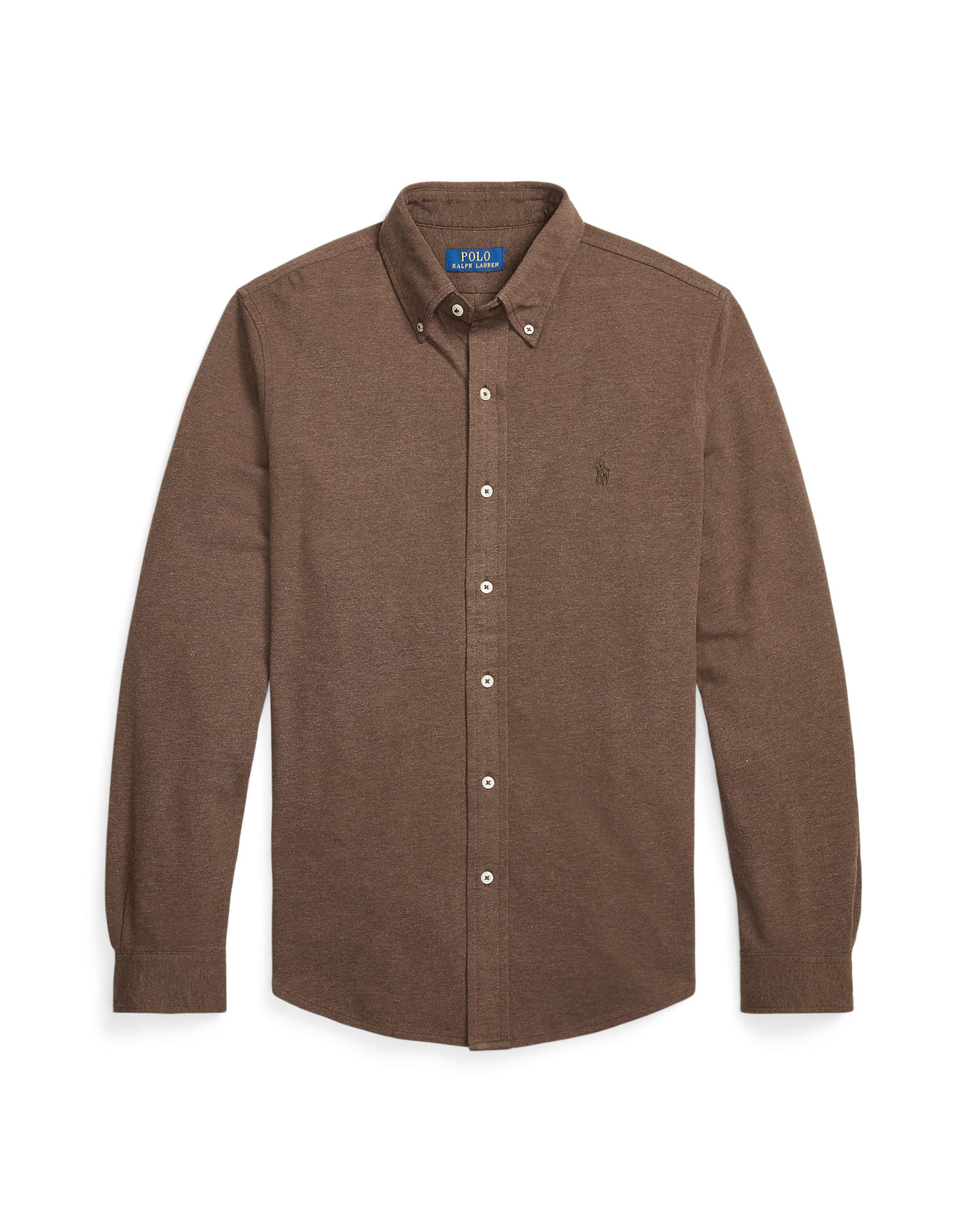 Polo Ralph Lauren Regular Fit Skjorte i brun: forside