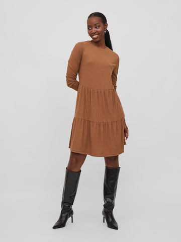 VILA Dress 'Wonda' in Brown