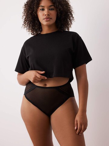 Trendyol Curve Трусы-слипы в Черный: спереди