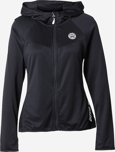 BIDI BADU Sports sweat jacket in Black / White, Item view