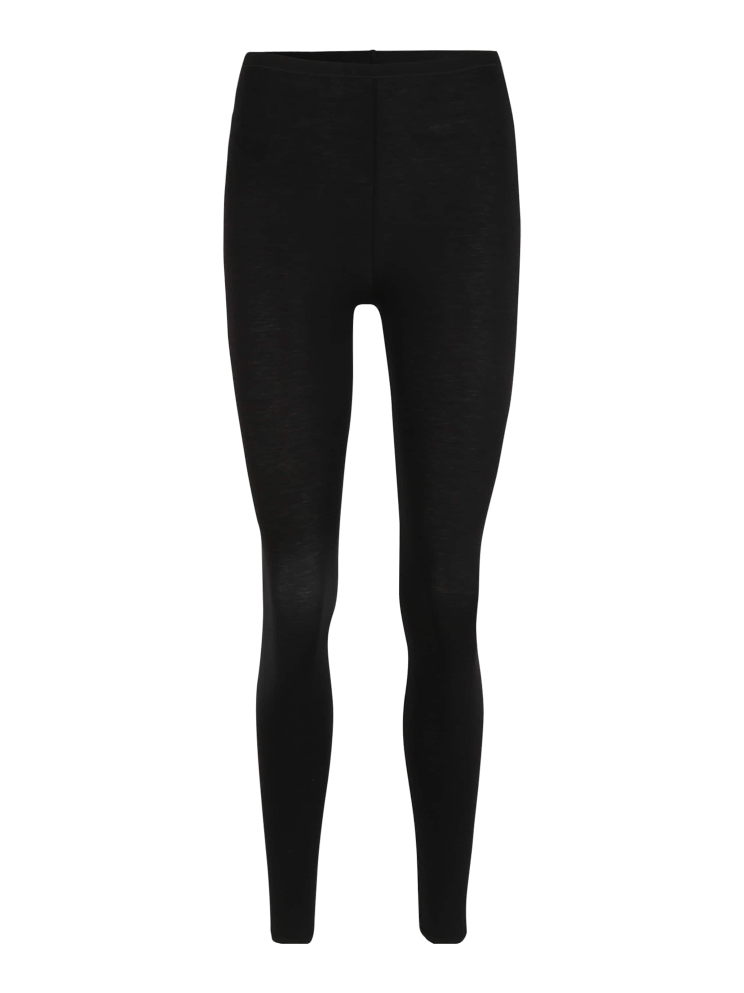 Skinny Leggings SCHIESSER en noir : devant