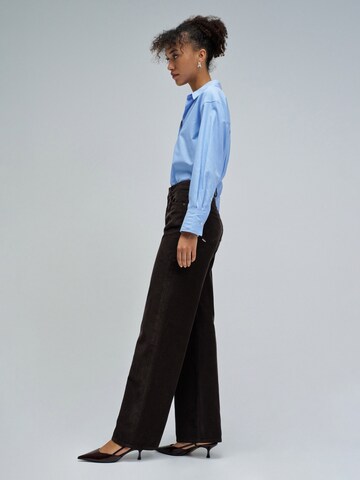 Salsa Jeans Wide leg Jeans in Bruin