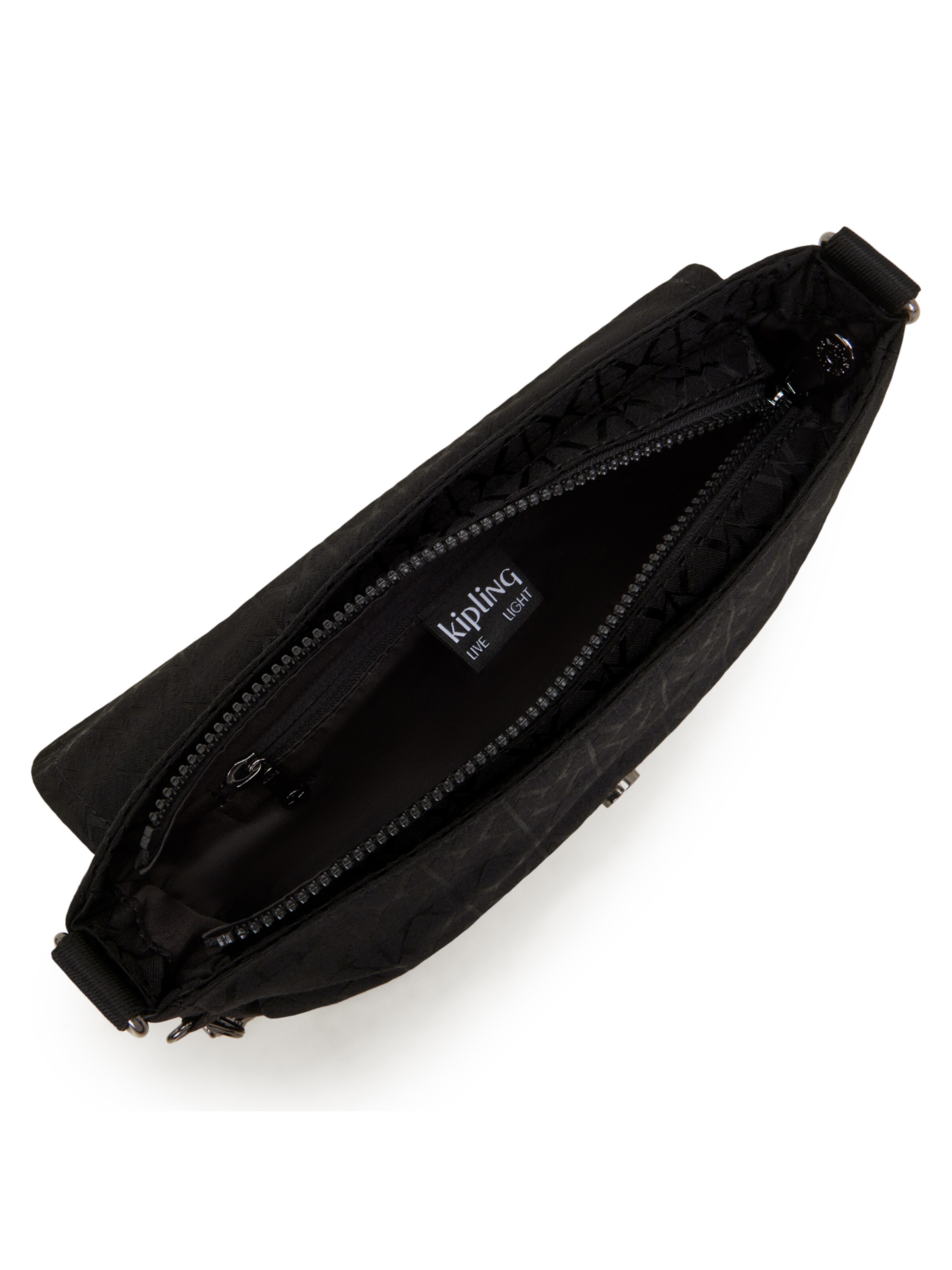 KIPLING Skuldertaske 'Aras Up' i sort