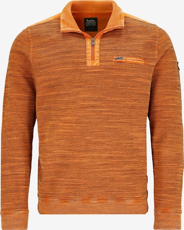 Felpa di HAJO in arancione: frontale