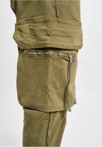 2Y Premium Tapered Cargo Pants in Green