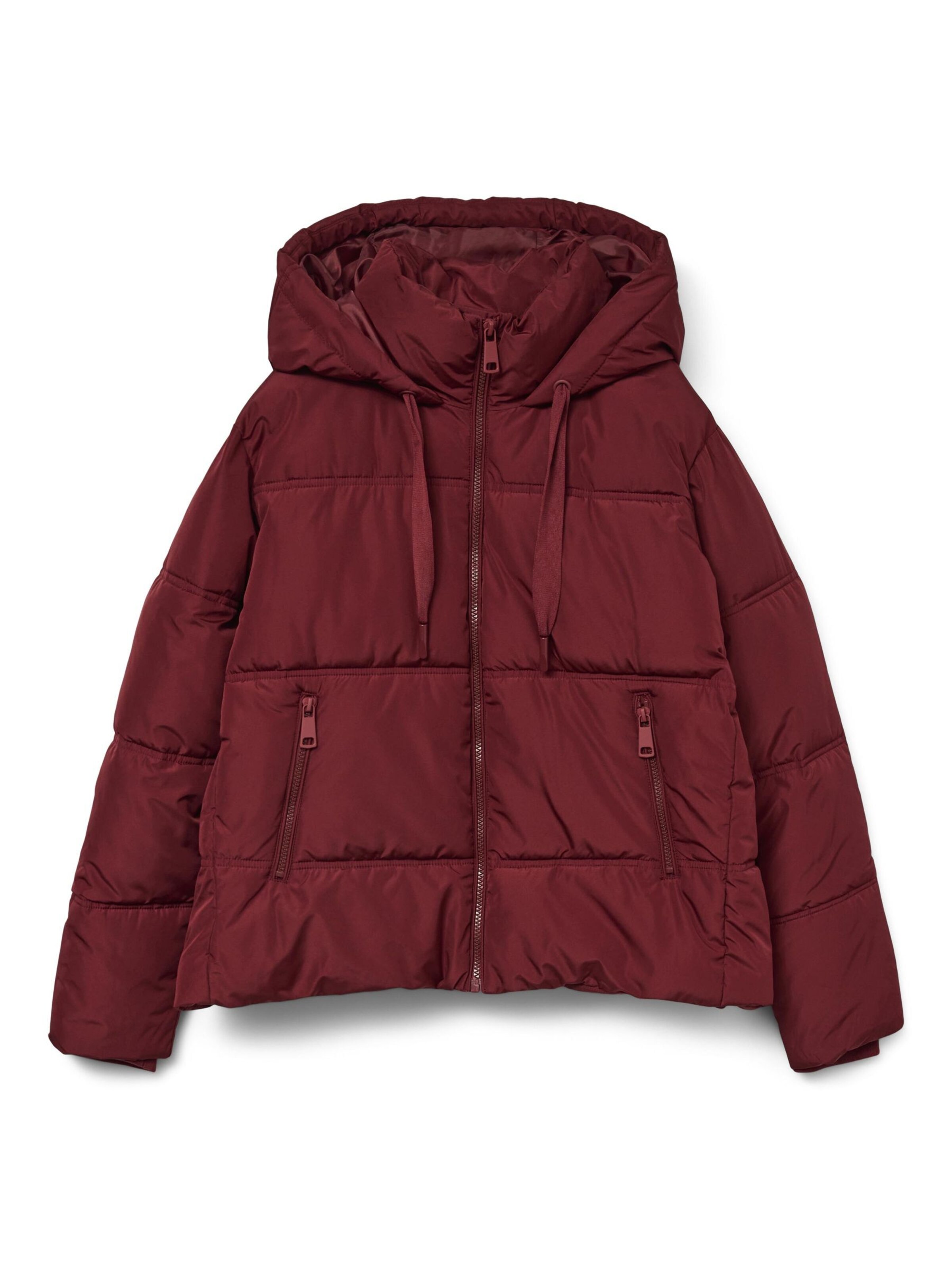 Veste d’hiver VERO MODA en rouge : devant