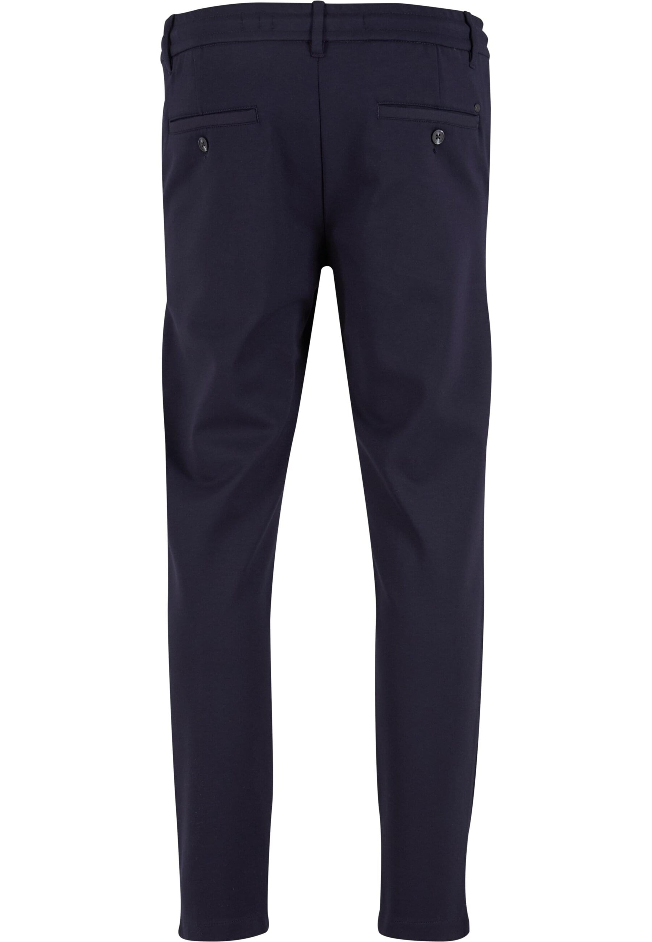 INDICODE JEANS Regular Pleat-Front Pants 'Zeddi' in Blue