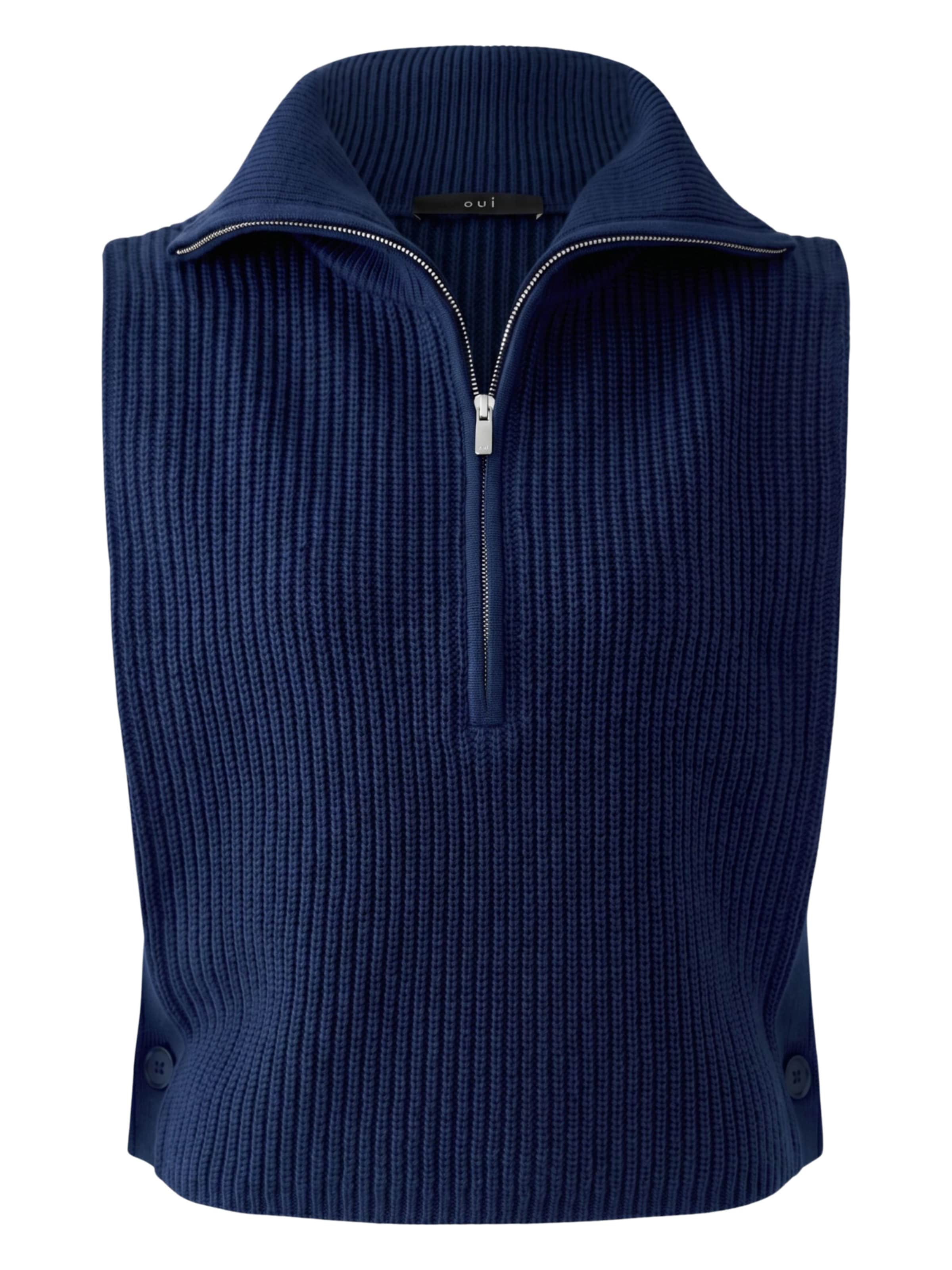 OUI Pullover in Blau: Vorderseite