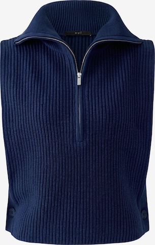 OUI Pullover in Blau: Vorderseite