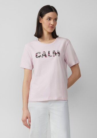 T-shirt s.Oliver en rose : devant