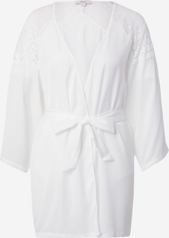 ETAM Dressing gown in White: front