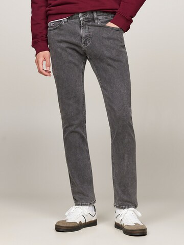 Tommy Jeans - Slimfit Vaquero 'Scanton' en gris: frente