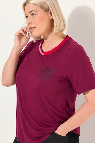 T-shirt Ulla Popken en rouge