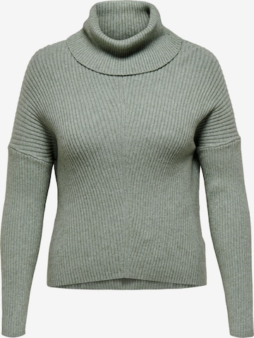 ONLY Carmakoma Sweater 'Karia' in Green: front