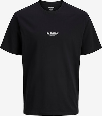 Jack & Jones Plus Tričko 'JJESOHO' – černá: přední strana