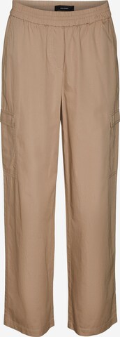 VERO MODA Regular Cargobroek 'FIATRIS' in Beige: voorkant