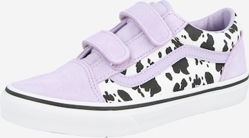 Sneaker 'OLD SKOOL' de la VANS pe mov: față