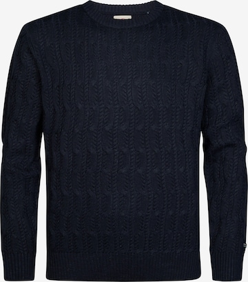Petrol Industries Sweater in Blue: front