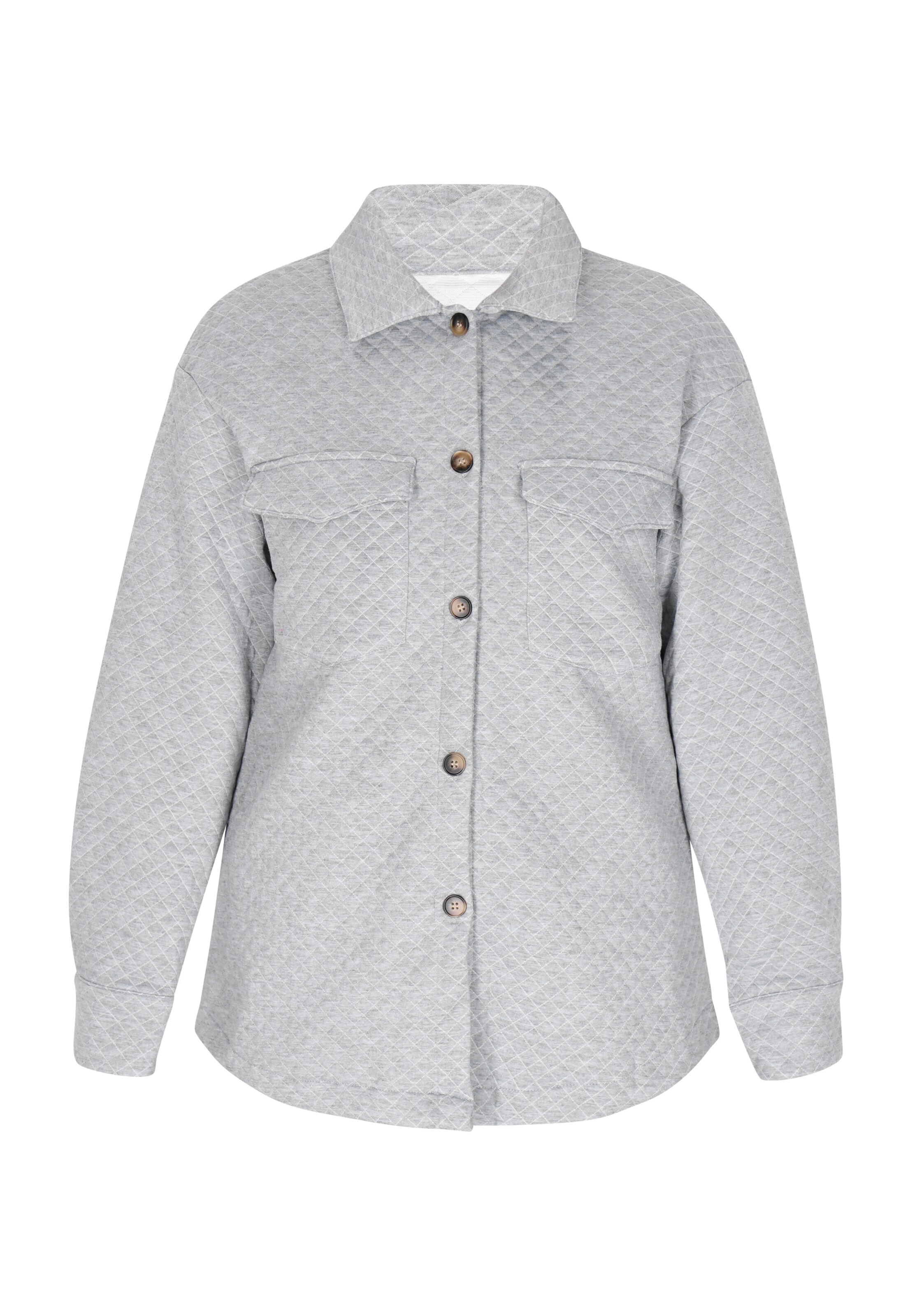 SANIKA Демисезонная куртка в Серый: спереди