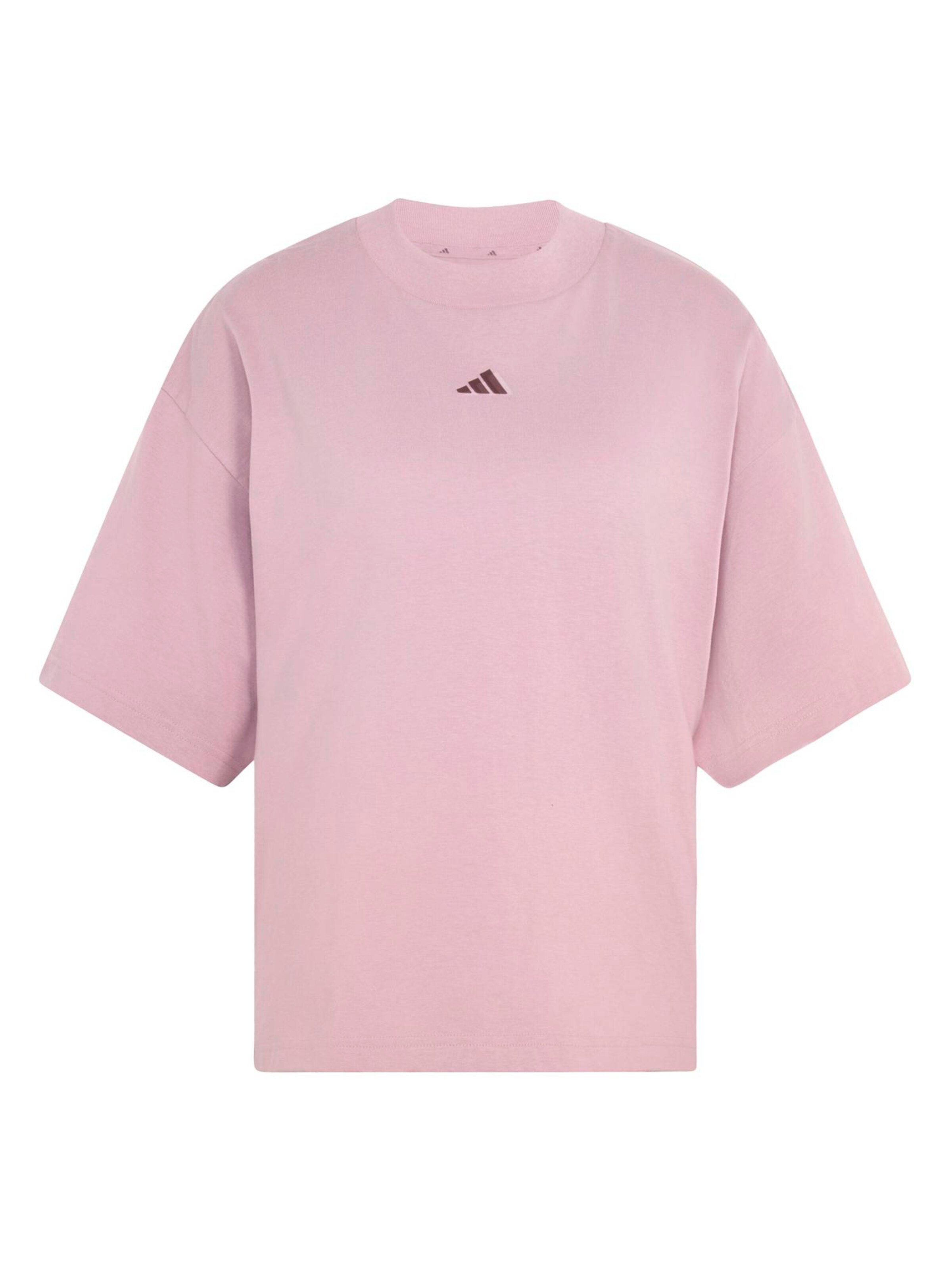 ADIDAS SPORTSWEAR - Camisa funcionais 'Studio' em roxo: frente