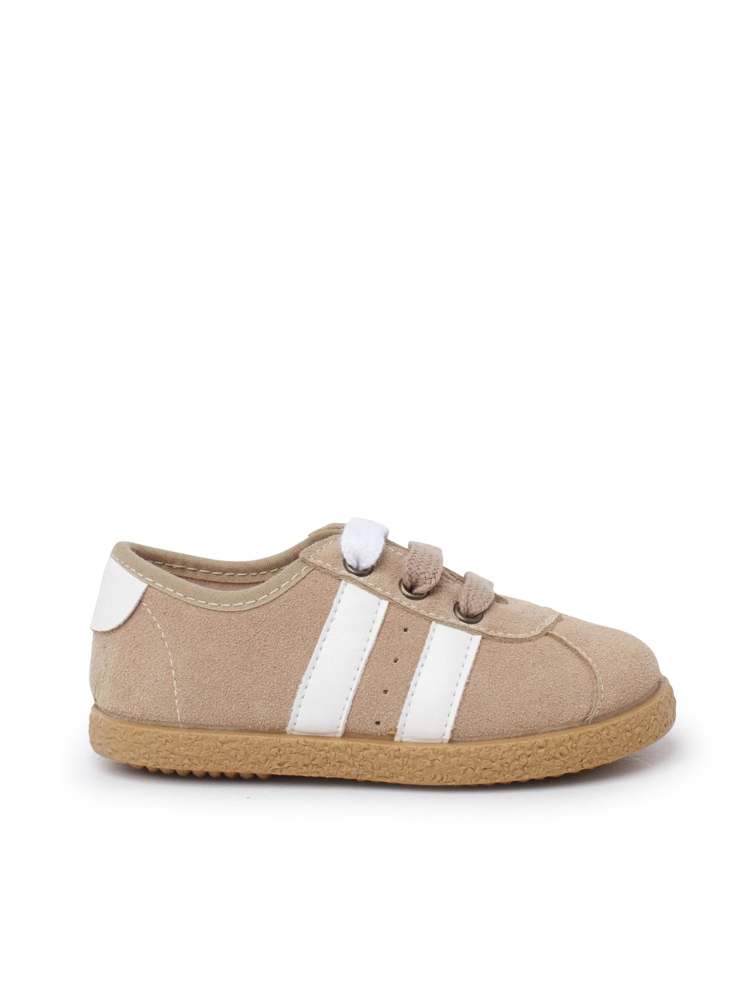 Sneaker di Pisamonas in beige: frontale