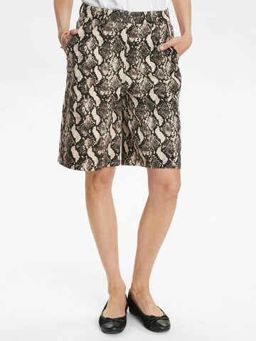 NÜMPH regular Bukser 'NUVIITA' i brun: forside