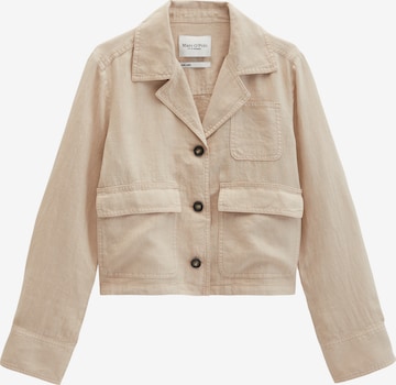 Veste mi-saison Marc O'Polo en beige : devant