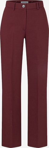 Regular Pantalon à plis MORE & MORE en rose : devant