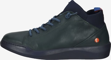 Softinos High-Top Sneakers in Green