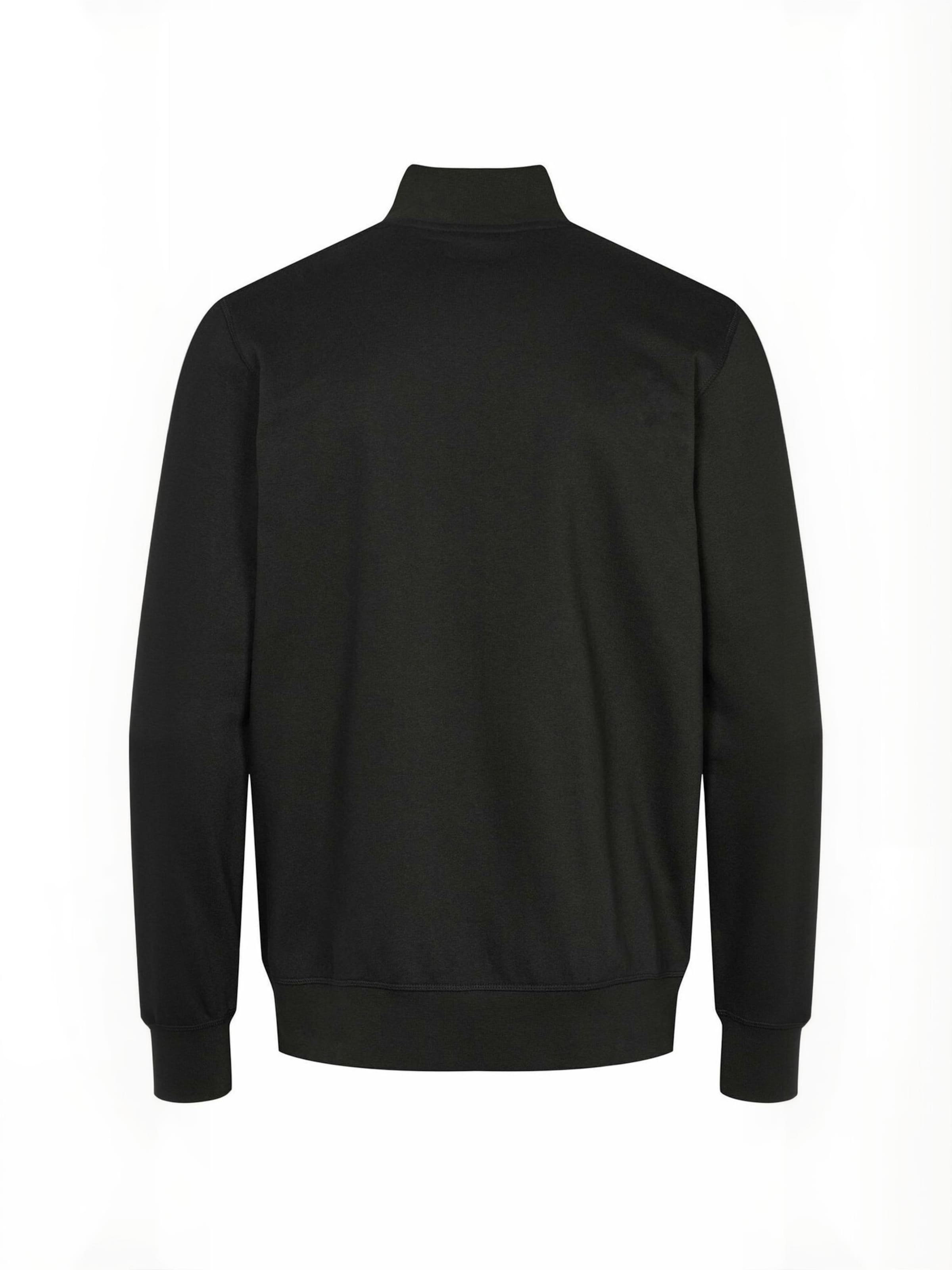 U.S. POLO ASSN. Cardigan ' UMOscar ' in Schwarz: Rückseite