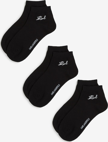 Karl LagerfeldČarape - crna boja: prednji dio