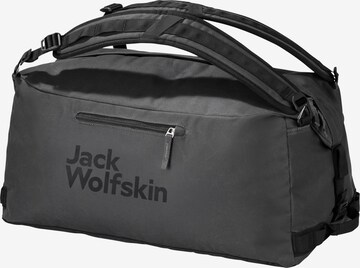 JACK WOLFSKIN Cestovní taška 'Traveltopia' – šedá: přední strana