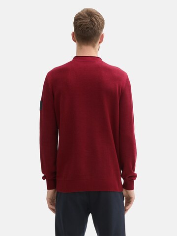 TOM TAILOR Pullover in Rot