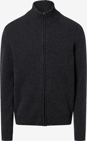 Nils Sundström Gebreid vest in Zwart: voorkant