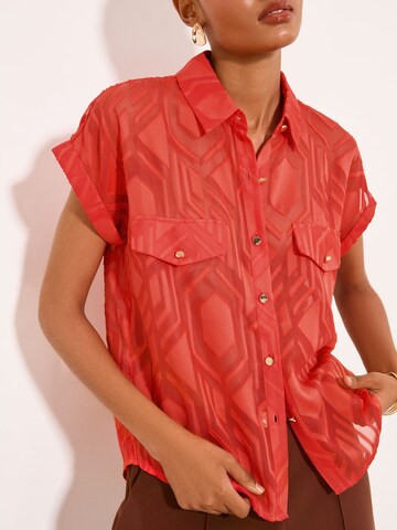 Lipsy Bluse in Rot