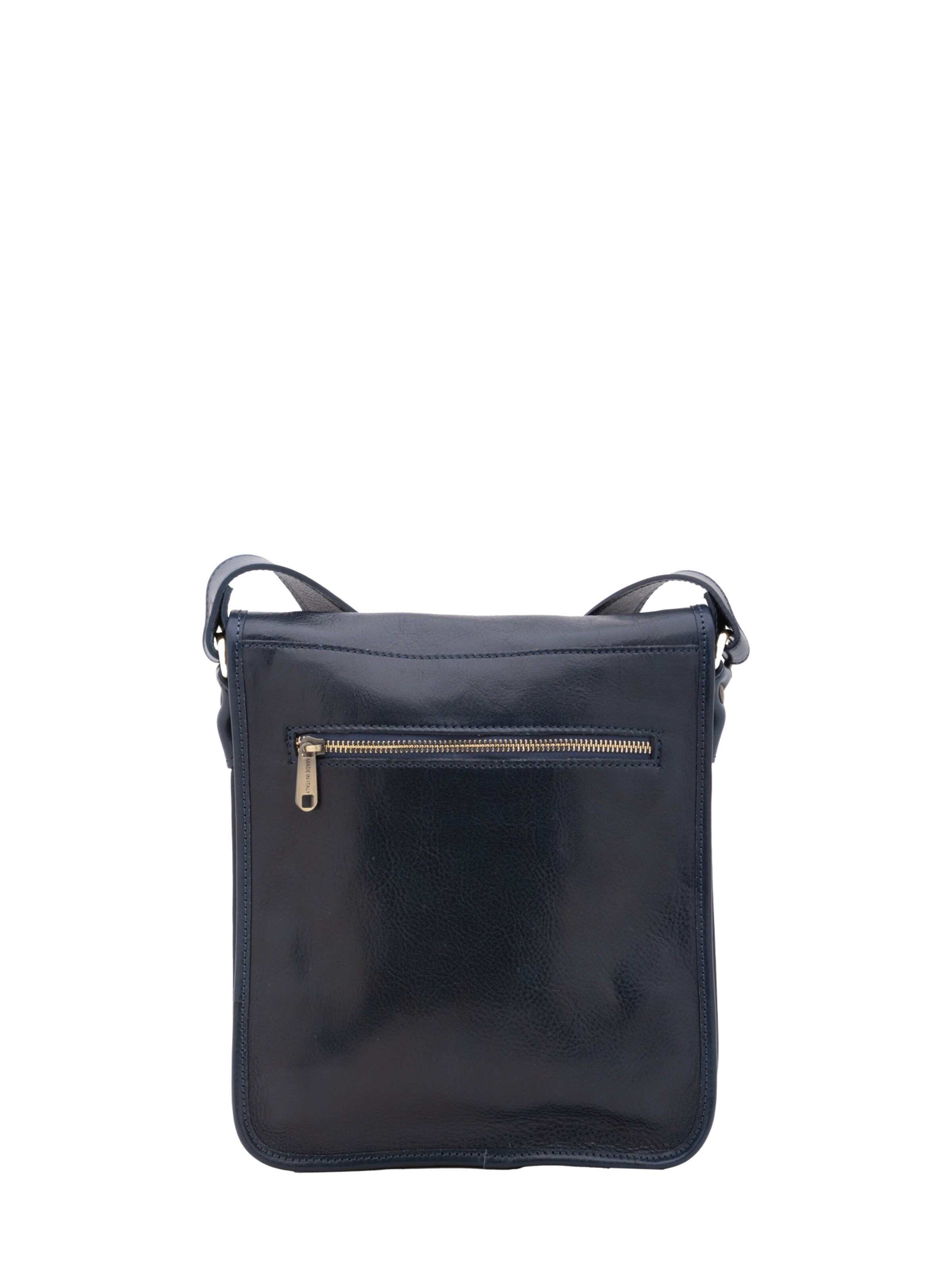 Borsa a tracolla 'Borsa a tracolla uomo vera pelle con chiusura calamita - Made in Italy' di I Fratelli in blu