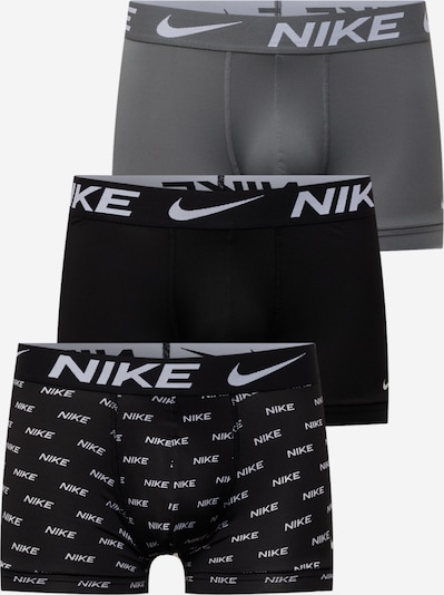 Pantaloncini intimi sportivi NIKE di colore grigio / nero / bianco, Visualizzazione prodotti
