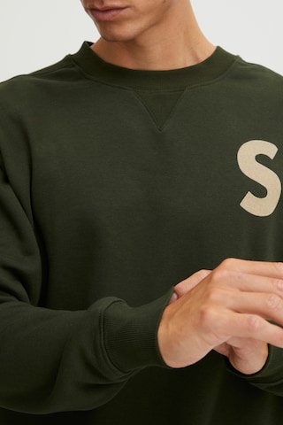 !Solid Sweatshirt in Braun