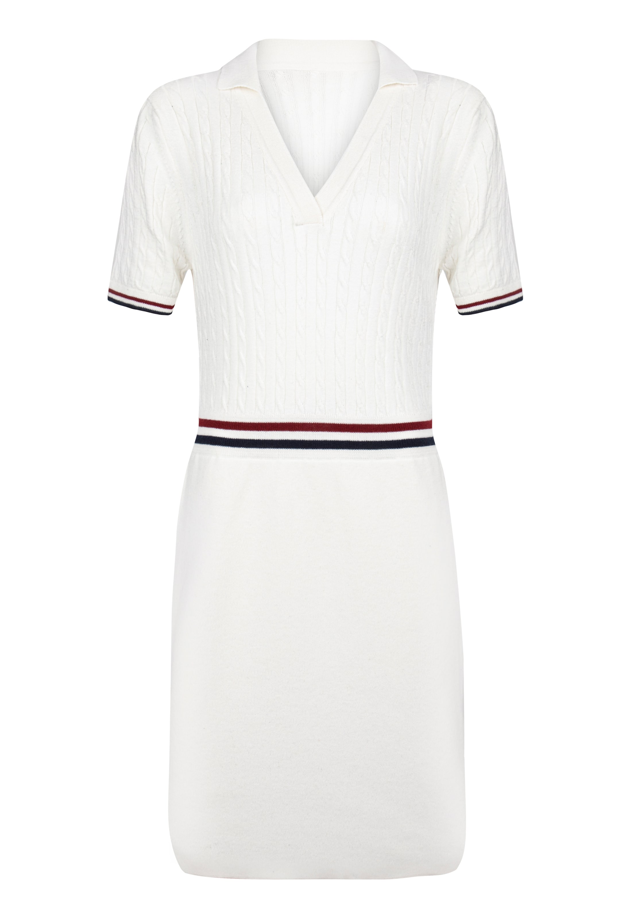 Felix Hardy Πλεκτό φόρεμα σε μπεζ: μπροστά