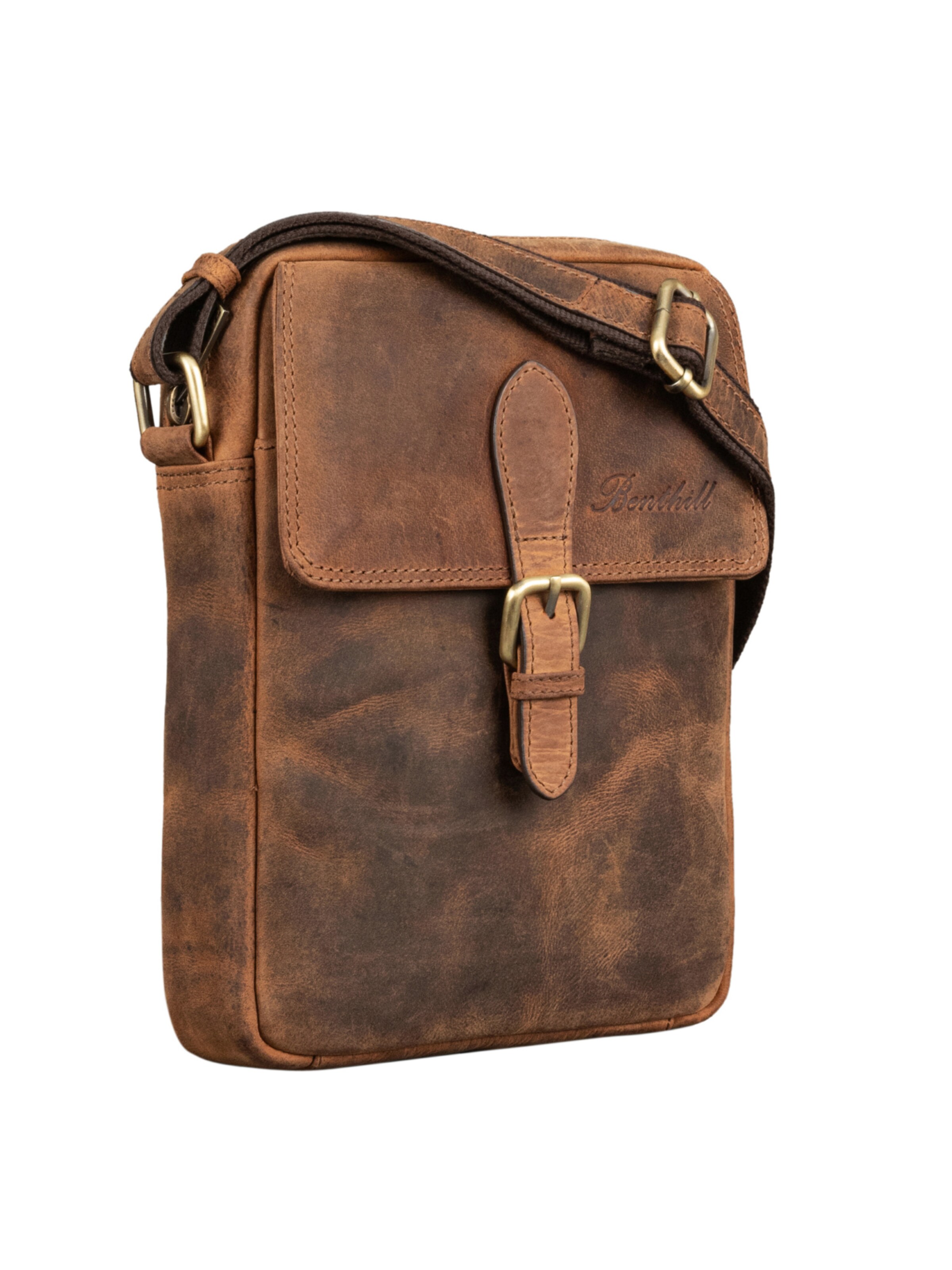 Benthill Crossbody Bag in Brown
