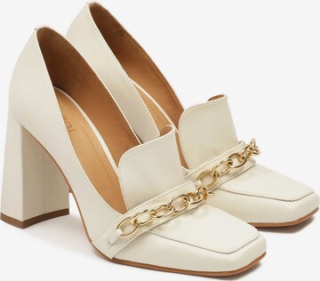 Kazar - Zapatos con plataforma en beige