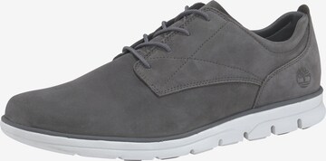 Chaussure de sport à lacets TIMBERLAND en gris : devant