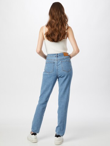 Missguided Tapered Jeans in Blue