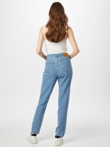 Missguided Tapered Jeans in Blauw