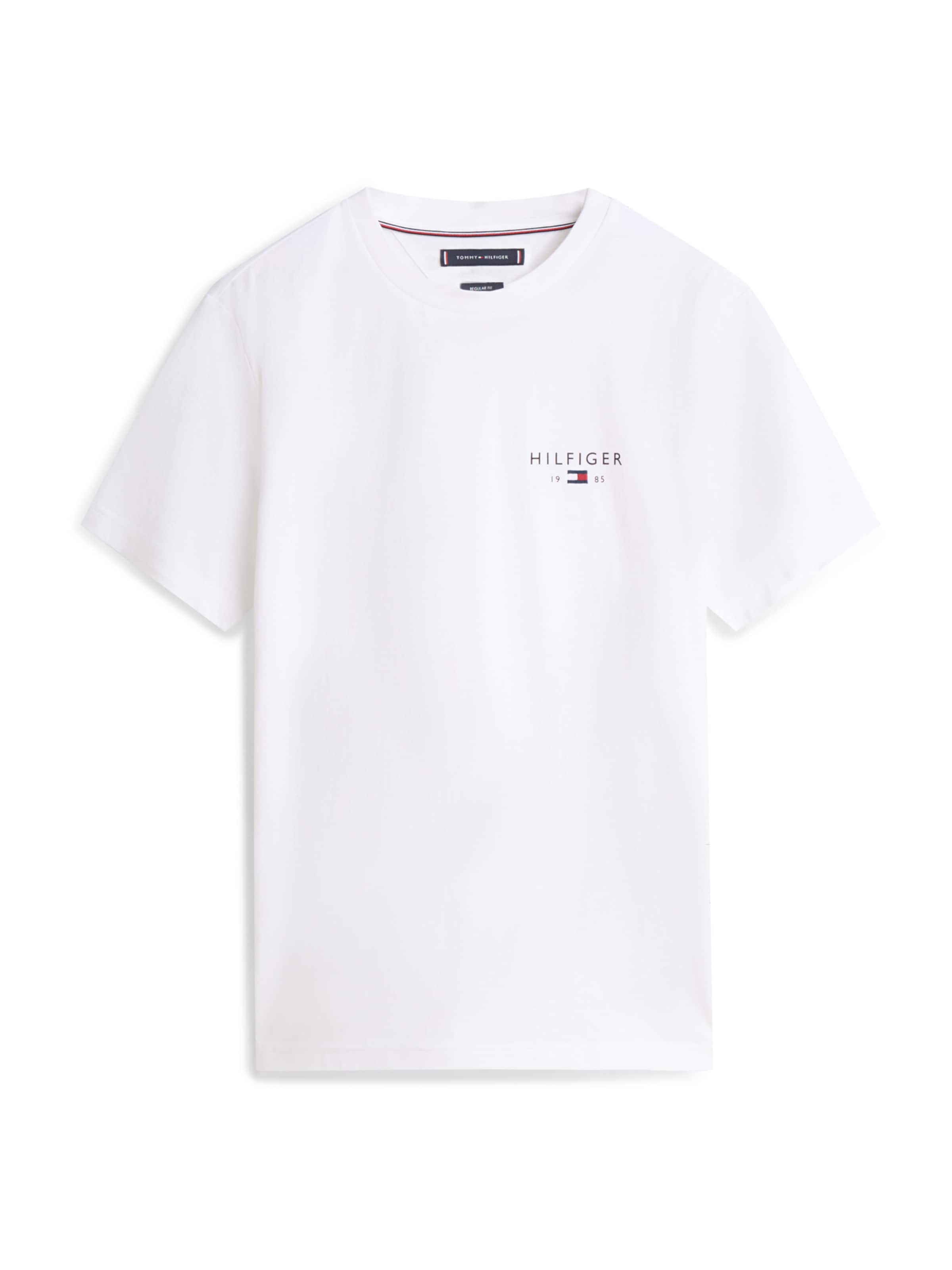 TOMMY HILFIGER Tričko 'BRAND LOVE' – bílá: přední strana