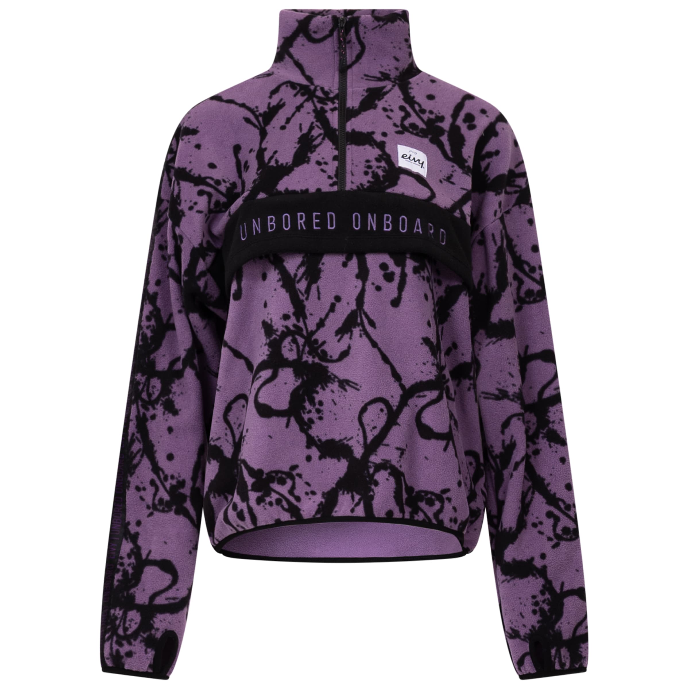 Eivy Athletic Sweater in Purple: front