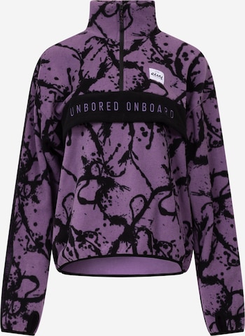 Eivy Athletic Sweater in Purple: front