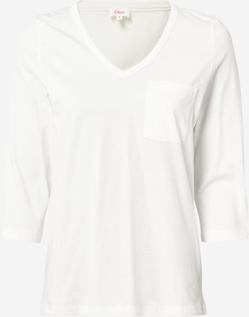 s.Oliver Shirt in White: front