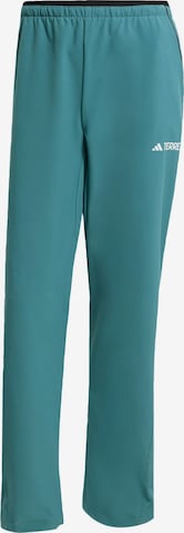 ADIDAS TERREX - Pantalón de montaña 'Multi Liteflex' en azul: frente