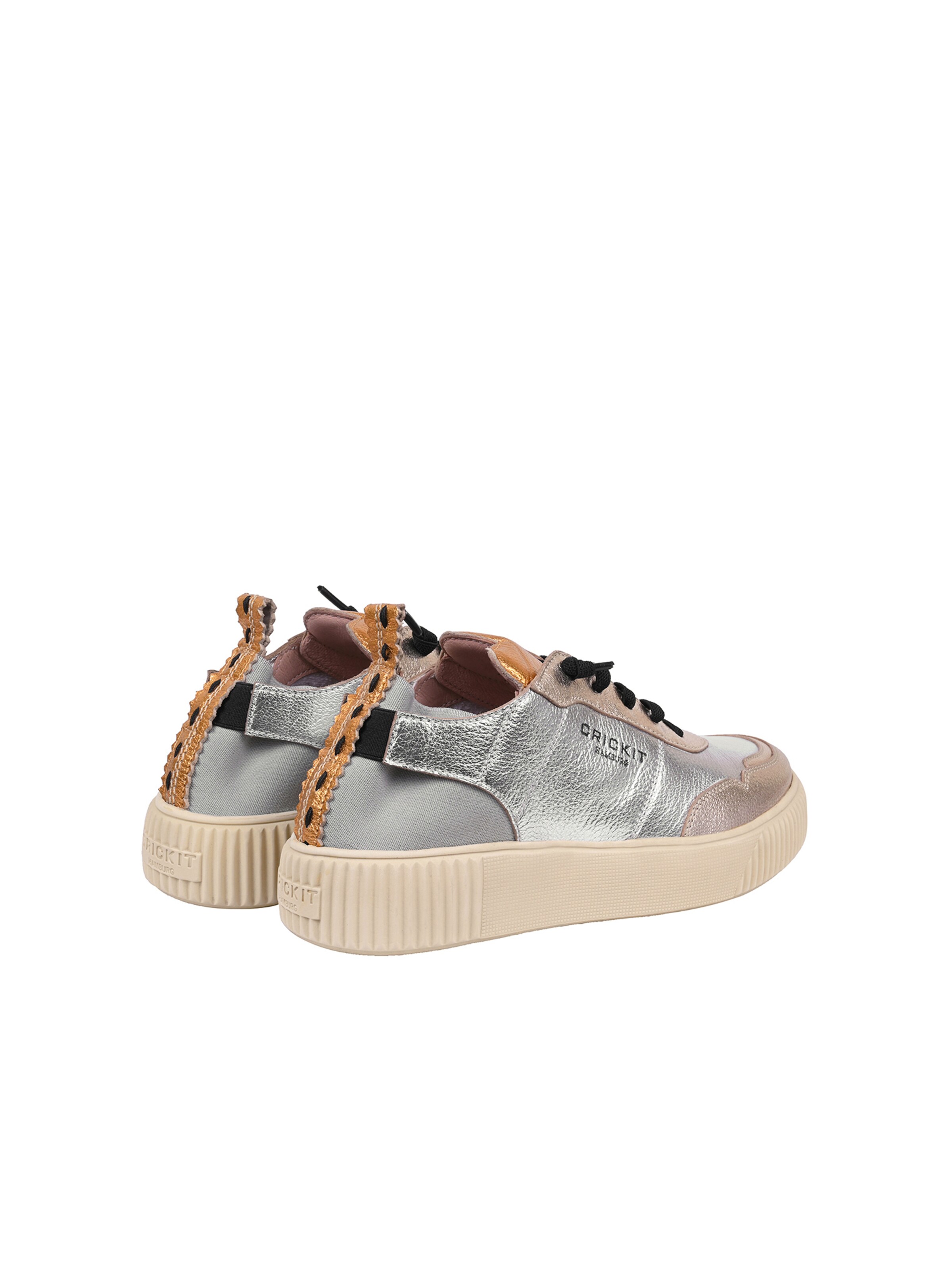 Crickit Platform trainers 'Oakli' in Silver